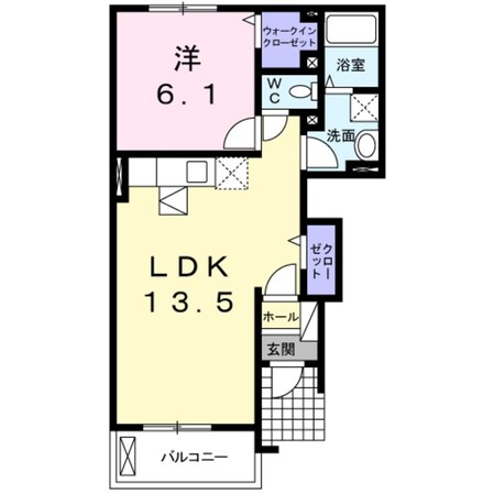 深井駅 徒歩42分 1階の物件間取画像